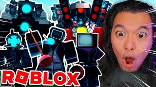 EL MEJOR MAPA DE SKIBIDI TOILET EN ROBLOX 😱 ¡ME CONVERTÍ EN MIS FAVORITOS 😄 [upl. by Dnomaj88]