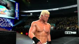 Dolph Ziggler makes his entrance in WWE 13 Official [upl. by Eenattirb]