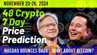 Nov 20 2024 BTC amp ALT Price Prediction  Nasdaq bounces back  what about Bitcoin ENG SUB [upl. by Custer]