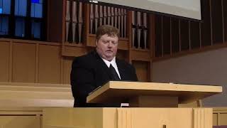 October 29 AM Service  Contend  Elder Josh Dykstra [upl. by Cath]