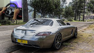 2011 MercedesBenz SLS AMG  Forza Horizon 5  Logiteech G920 [upl. by Ttirrej]