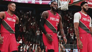 TRADING every NBA teams BEST BIG 3 Season amp Playoff Simulation  2K21 [upl. by Normalie]