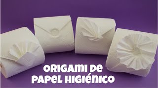 Cómo doblan el papel higiénico en un hotel  4 ideas [upl. by Etteniuqna]