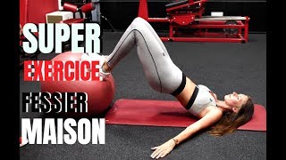 Super Exercice Fessier Maison  feat Jess FIT [upl. by Atinot]