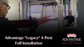 Advantage 4Post Legacy Complete Installation [upl. by Eintroc]