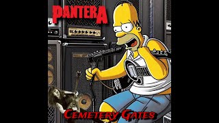 Homer Simpson Sings Cemetery Gates By Pantera Ai Cover [upl. by Slemmer]