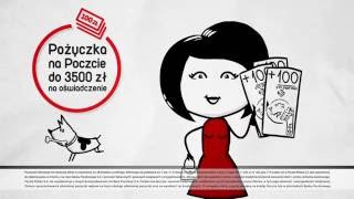 Bank Pocztowy Pożyczka na Poczcie na oświadczenie [upl. by Naejarual]