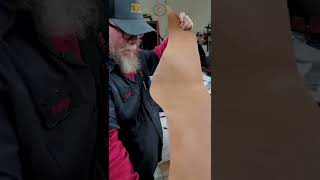 Horsehide Strips Unboxing  New Horween Order  The Tannery Row shorts [upl. by Bellamy]