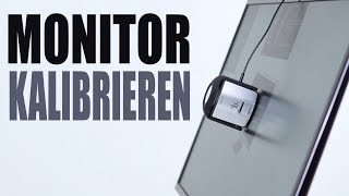 Bildschirm kalibrieren für Druck und Bildbearbeitung mit dem i1 Profiler von xrite [upl. by Vassar]