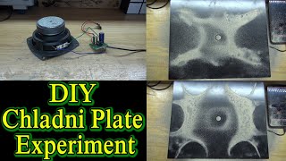 DIY Chladni Plate Experiment [upl. by Amadeo518]