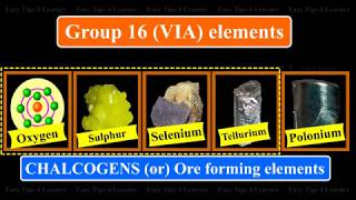 Chemistry Books  What are the Elements of Group 16  The Oxygen Family  General Trends [upl. by Sorazal]