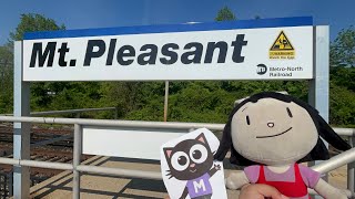 Elinor and Friends at Mount Pleasant Station Hawthorne NY Episode 1362 WITH CAPTIONS EDITION [upl. by Niels]