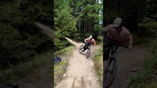 How to destroy a berm 😮‍💨 mtb brap enduro [upl. by Randie]