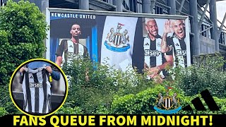 INSANE Adidas Kit Launch Newcastle United 2425 Home Kit RELEASED [upl. by Larrej]