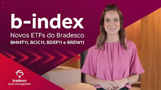 Novos ETFs do Bradesco BMMT11 BCIC11 BDEF11 e BREW11 [upl. by Naleek]