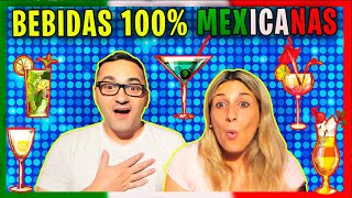 REACCIONAMOS a 7 BEBIDAS 100 MEXICANAS 🇲🇽  BEBIDAS DE QUE DEBES PROBAR🍹😵 [upl. by Ylagam427]