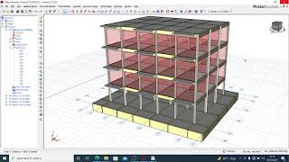 FOUNDATION DESIGN IN PROTA STRUCTURE PARTII RAFTMAT FOUNDATION [upl. by Vorfeld]