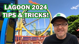 Lagoon Tips And Tricks  2024 Lagoon Amusement Park [upl. by Ayt]