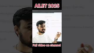 AILET 2025 Application Form Out  AILET Important Dates ailet2025 [upl. by Adehsor654]