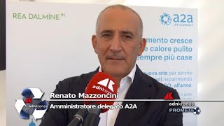 A Bergamo teleriscaldamento green con impianto Rea Dalmine Mazzoncini A2A quotOttimo esempio di [upl. by Brasca]