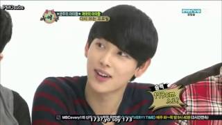 sub español 121017 Weekly Idol ZEA 12 [upl. by Leiria345]