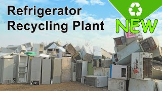 Refrigerator Recycling Plant NEW [upl. by Bamby]