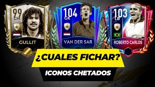 🔥😎 CARTAS CHETADAS y BRUTALES de ICONOS en FIFA MOBILE 22  BARATOS a CAROS y TODAS las POSICIONES [upl. by Asilaj547]