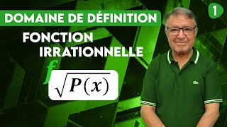 Domaine de définition  Fonction irrationnelle [upl. by Snehpets]