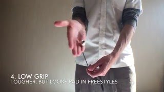 Begleri Tutorial 3  Basic Grips Beginner [upl. by Rotciv]