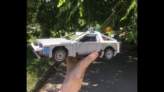 LEGO MOC Delorean dmc 12 BTTF [upl. by Ky]