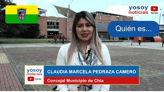 Concejal MARCELA PEDRAZA ¿Quién es [upl. by Satterlee]