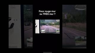 Feux rouge ou très rouge  Dashcam Tesla de Roland 😉 [upl. by Ahse310]