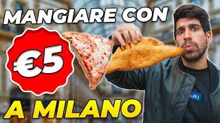 MANGIARE CON MENO DI 5 EURO A MILANO  è possibile [upl. by Lauter]