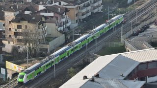 Treviglio treno urta materiale sui binari le immagini dal drone [upl. by Nyberg70]