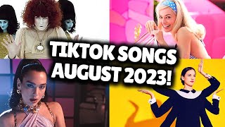 Top Trending Songs on TikTok  AUGUST 2023 [upl. by Ahsitaf]