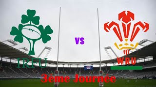 IRLANDE  PAYS DE GALLES RUGBY 22 [upl. by Ynafit]