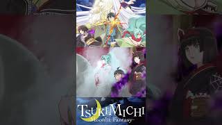 No Limits 1 Round Brawl anime tsukimichimoonlitfantasy makoto mio tomoe [upl. by Lessur]