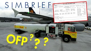 Wie lese ich einen Flugplan Und was ist ein OFP  Simbrief Tutorial [upl. by Adnawyek]