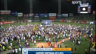 Navegantes del Magallanes CAMPEONES 2013  2014 [upl. by Lenrow]