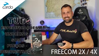 CARDO Freecom 2x  4X Intercom  FULL Review [upl. by Halden617]