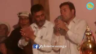 Mansoor Shabab and Ansar performing khowar bazam at Taus Yasin gb new songs [upl. by Ednalrym802]