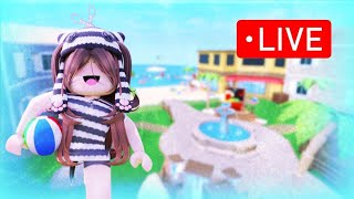 Playing ROBLOX GAMES with FANS [upl. by Laleb]