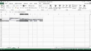 Tablas dinámicas excel 1 como hacer tu primer tabla dinámica [upl. by Orfinger]