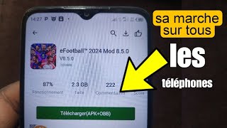 Découvrez la solution ultime pour jouer à eFootball PES 2024 sur votre téléphone🔥quot [upl. by Jeritah99]