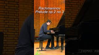 Rachmaninov Prelude op2 no3 piano shykyta rachmaninoff classicalmusic rachmaninov [upl. by Aynodal]