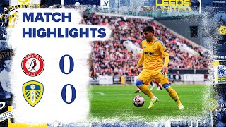 Highlights  Bristol City 00 Leeds United  EFL Championship [upl. by Karlee252]