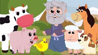 🐮🐶🐱🐷En el Arca de Noe  Sonidos de los Animales canciones infantiles  Canción de los Animales [upl. by Nilyam]