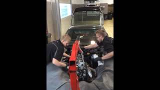 Porsche Centre Leicester 968 Restoration Engine ReMount [upl. by Ahtis]