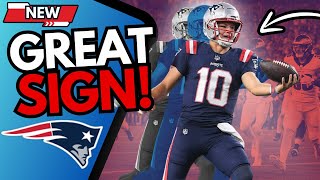 New England Patriots Get Good Drake Maye News [upl. by Atirihs]