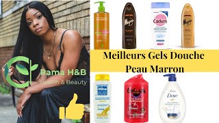 MEILLEURS GELS DOUCHE PEAU MARRON  Hydratant Naturel pour teint Marron Caramel Noir Rama HampB [upl. by Alethia153]